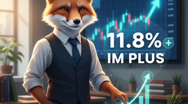 Dividenden-Depot 11.8% im Plus, Jahresrückblick 2025