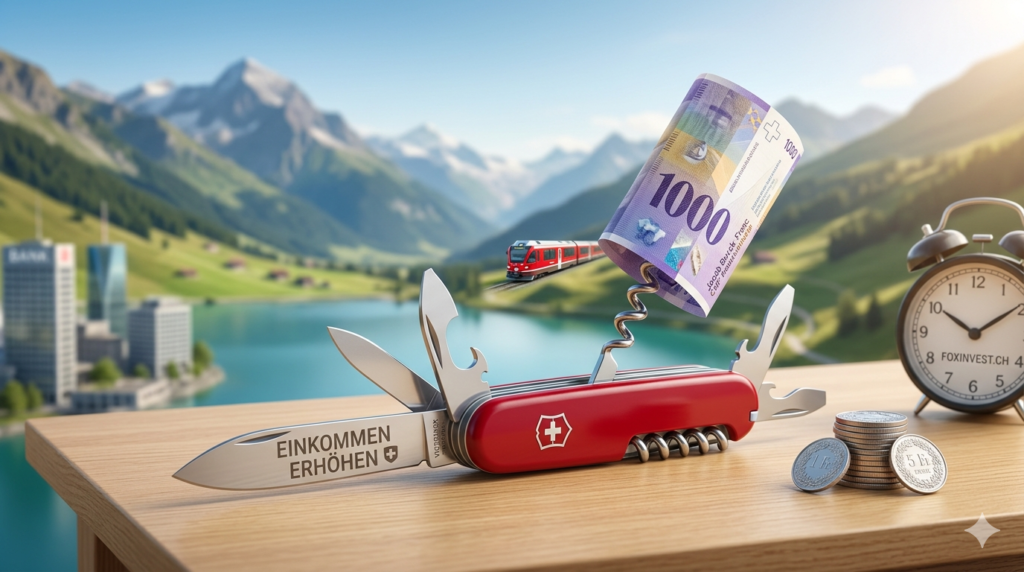Einkommen erhöhen, Sparquote erhöhen und damit den Vermögensaufbau beschleunigen
