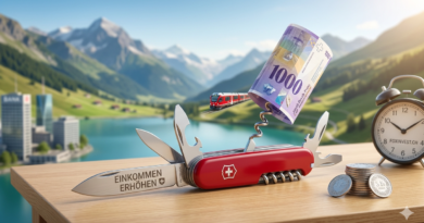 Einkommen erhöhen, Sparquote erhöhen und damit den Vermögensaufbau beschleunigen