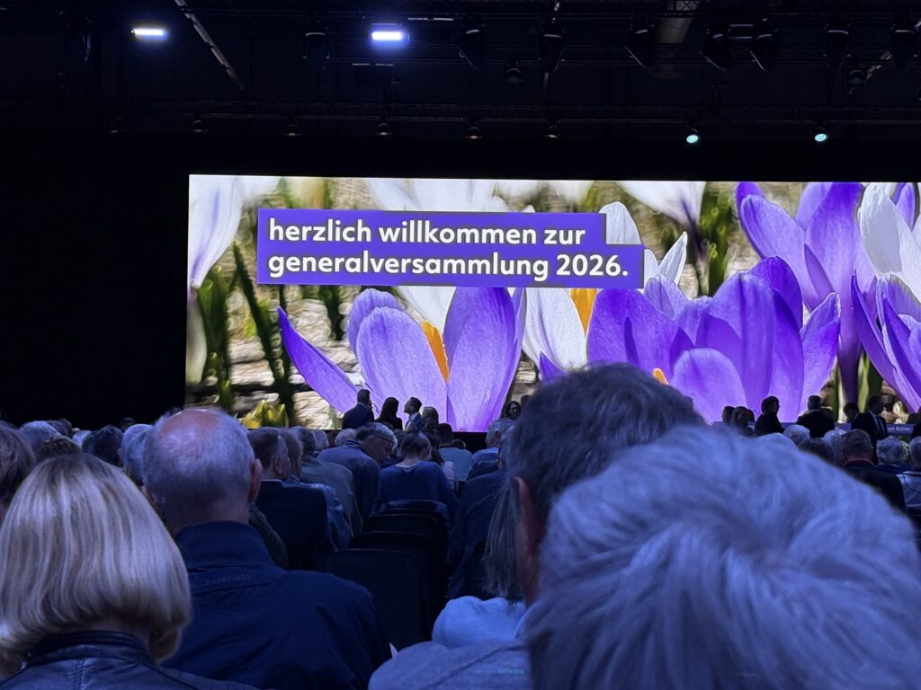 Generalversammlung 2026 der Valiant Holding AG, Valiant Bank
