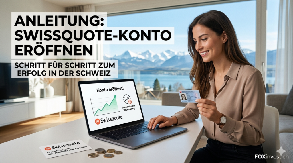 Swissquote-Konto eröffnen in der Schweiz