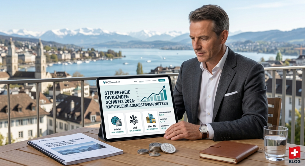 Steuerfreie Dividenden in der Schweiz: Der legale Turbo für deinen Vermögensaufbau